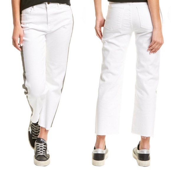 FIDELITY Taylor Ultra High Whiteout Crop Jeans - Picture 1 of 16